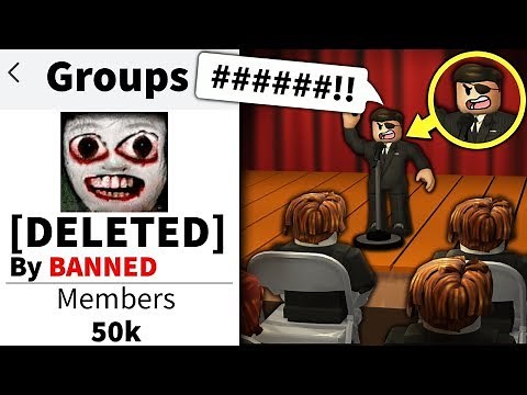 He got his huge Roblox group BANNED after doing this...