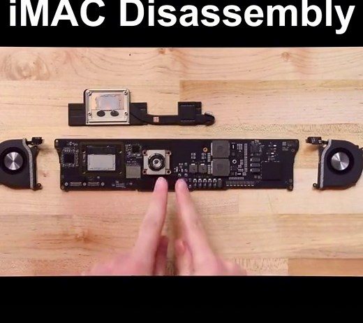iMac disassembly #unboxing #iphone #imac #foryou