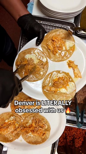 Enchiladas from Adelitas 💃 Denver is LITERALLY obsessed with us 🔥 Adelitas, located in the heart of Denver, Colorado, is more than just a restaurant; it's a testament to the vibrant Mexican culture and traditions that inspire us every day. Adelitas was born out of a deep-seated passion for sharing the flavors of Michoacán, Mexico, with the people of Denver. We wanted to create a space where authentic Mexican food could be savored. 🤌 Do the Cha Cha, find us on South Broadway 📍 #denverfood #de