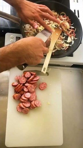 Recette express en 15 minutes avec une boîte de haricots rouges #feijoada #portugal #recette