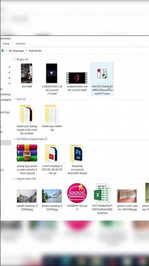 İdeCAD İpuçları 1 - İdeCAD Ücretsiz Sürüm İndirme ve Kurma | İdeCAD V10 #shorts