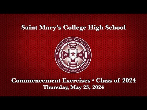 Saint Mary’s Presents the Graduation Ceremony for the Class of 2024