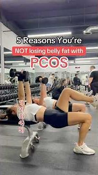 5 Reasons You’re Not Losing Belly Fat with PCOS #pcos