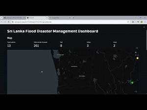 CS50 Project Sri Lanka Flood Disaster Management Dashboard
