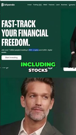 Invest in Crypto & ETF's #bitpanda