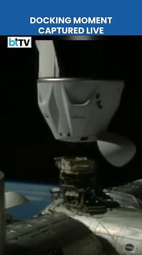Dragon Capsule Docks with International Space Station | Final Approach Confirmed!