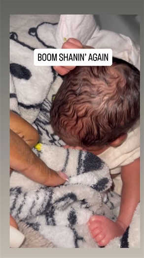 Tina on Instagram: "Boom be acting like the flood gates gone open if Boom sleep where Boom is supposed to sleep But I love both them being in the bed with us, Lorenzo kicks them out, but I wait until he falls asleep, starts snoring, and go get my babies 🥴😭🫠 My babies wear me tf out, but I know these moments won’t last forever ❤️ ••• Don’t judge me 🤦🏾‍♀️ ••• #40AndPregnantWasCrazy #40YearOldPostpartumVictim #40AndPregnantIsCrazy"