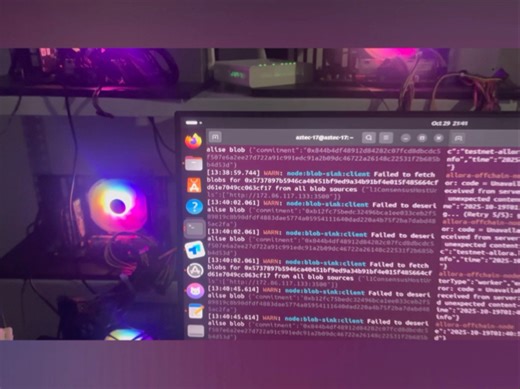 设备只要开着、联网，你根本不需要天天盯着。我们还能提供自动重启脚本，掉线自动恢复。小白做节点？完全没压力。#算力 #AI #gensyn