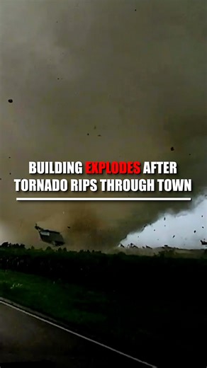 WATCH: Building explodes as dramatic footage shows a tornado carving a destructive path through South Dakota, ripping everything to shreds. | Fox News