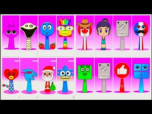 Sprunki OC ALL Phases Full Evolution | Ultimate Incredibox Sprunki Compilation
