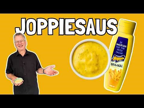 Hoe maak je Joppiesaus? (dipsaus recept)