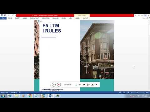 BIG IP F5 IRULE CONFIGURATION
