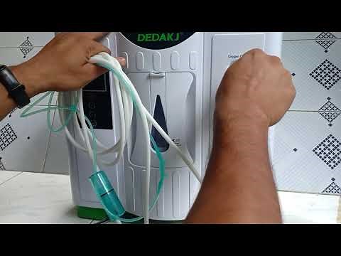 Oxygen Concentrator DEDAKJ DE-2A uses and review. How to use DEDAKJ Oxygen Concentrator