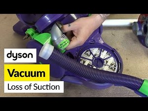 How to fix loss of suction in Dyson DC05 vacuum cleaner