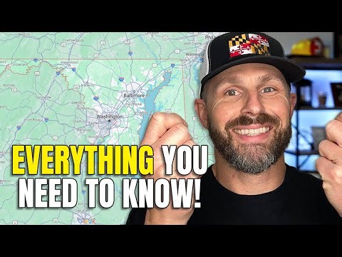 BALTIMORE Suburbs OVERVIEW- An Interactive FULL MAP TOUR