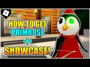 How to UNLOCK PRIMROSE SKIN + SHOWCASE & ALL GIFT LOCATIONS in PIGGY! (CHRISTMAS EVENT) [ROBLOX]