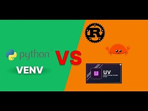 Introduction to UV - fastest package manager in rust | UV Tutorial | UV vs. VENV