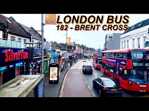 London Bus Rides 🇬🇧 Route 182 🚍 Brent Cross Shopping Centre To Harrow Weald
