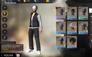 Explore Character Outfits in Video Game Interface