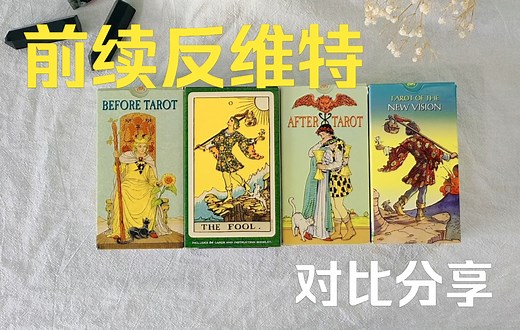 【塔罗情报局】前维特、续维特、反维特与经典维特对比