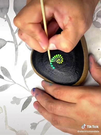 Painting River Rocks Tutorial