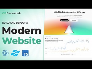 Build and Deploy a Modern Landing Page | React, TypeScript, Tailwind CSS