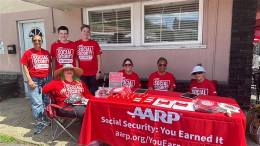To celebrate the 90th Anniversary of Social Security, we served FREE Ice Cream in Manakawkin, Manchester, Fanwood, New Brunswick, and Newark where a total of 228 people signed the pledge to protect Social Security. Read our statement here ➡️ http://spr.ly/6184fqh68 #WeEarnedlt #SocialSecurityis90 | AARP New Jersey