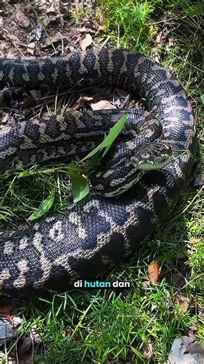 Ular 4 Meter Tanpa Bisa yang Sering Disalahpahami