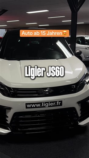 Ligier JS60: Mopedauto ab 15 Jahren