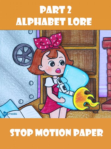 Alphabet Lore Part 2: Stop Motion Animation Cartoon
