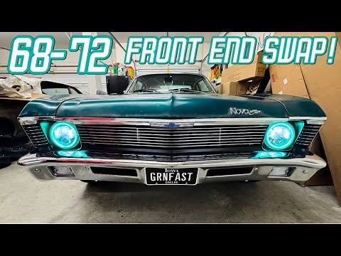 COMPLETE How-To 1973 to 1968-1972 Nova Front End Swap/Conversion