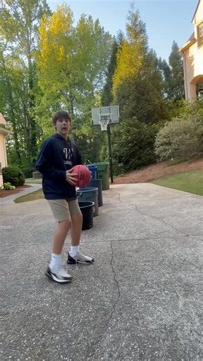 Level up basketball shots but it’s reversed #shorts | HBBros