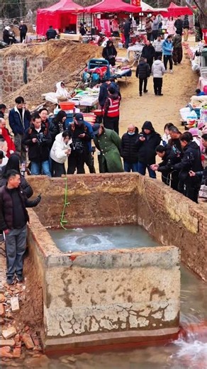 郑州贾鲁河源头断流30余年后，泉水竟奇迹复涌！｜中国河南 清澈见底 人山人海 风生水起 #spring #water #recover #after #three #decades #China