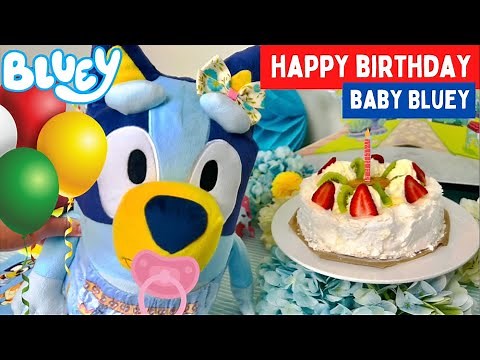 🥳 Baby Bluey’s Pavlova‼️🎂 | Pretend Play with Bluey Toys | Disney Jr | ABC Kids