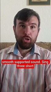 How to sing smooth notes every time #singing #vocalexercise