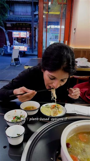 Plant based options ? China ? #youtubeshorts #plantbased #food #china
