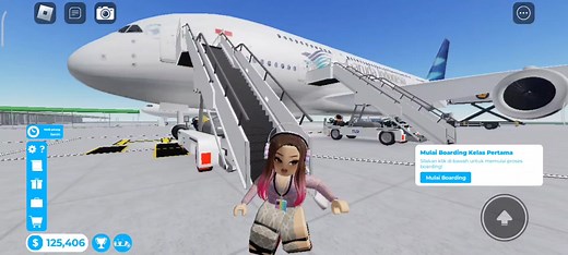 Flying Bigboy in Cabin Crew Simulator Roblox