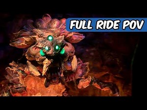 [4K] 🌍 Journey to the Centre of the Earth 👾 | センター・オブ・ジ・アース | Tokyo Disneysea | Full Ride POV