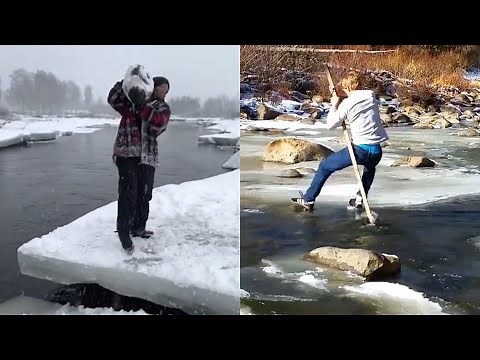 Winter Fails - Best Ice Fails Compilation 2022