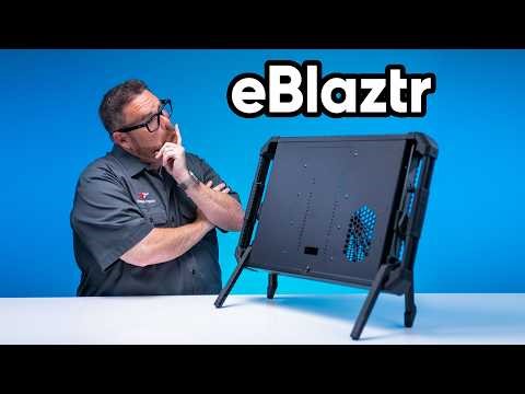 Can I build the ultimate PC on the go? - The EBlaztr PC Case.