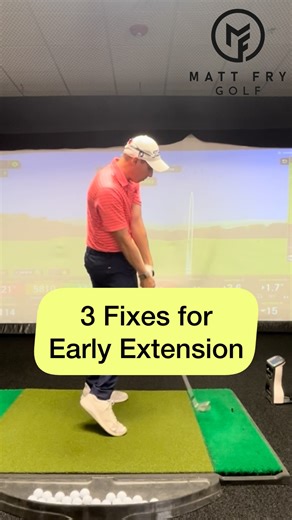 3 comments | Fixing Early Extension ⛳️ This is a very common fault...