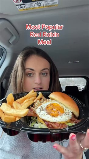 Most Popular Red Robin Meal ❤️🍔 #redrobin #redrobinyum #redrobinburgers #foodreview #foodie #eatwithme #mukbang #tastetest #burger #burgerlover #burgertime #royalredrobin | Sarah Margaret Eats