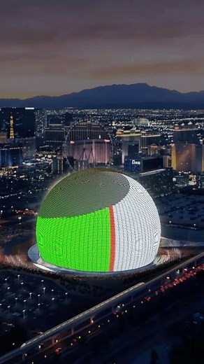 Mike Bialek-Prado on Instagram: "Ok fine, I’ll do another one. • • • #Algorithm #sorting #sortingalgorithm #asmr #sphere #lasvegassphere #lasvegas #haha #bogosort #selectionsort #heapsort #math #cs #coding #sort #LV #spherevegas"