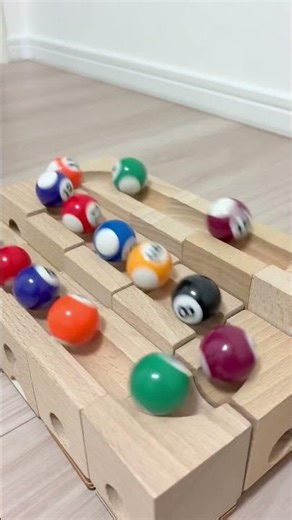 Endless Loop Marble Run ASMR #5 | billiards