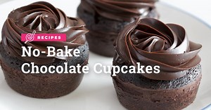 511K views · 1.3K reactions | You need to try this no-bake cupcake recipe if only for the luscious dark chocolate ganache recipe you will make and top each mini cake with. "Decadent" doesn't even begin to describe how delicious these cupcakes are! See the full recipe here: https://bit.ly/2YWizIj Subscribe to our YouTube channel for more videos, recipes, and step-by-step guides:www.YouTube.com/Yummyph | Yummy PH | Facebook