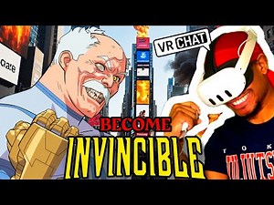 The BEST Free Invincible VR Experience EVER!!! (Conquest VRChat Gameplay)