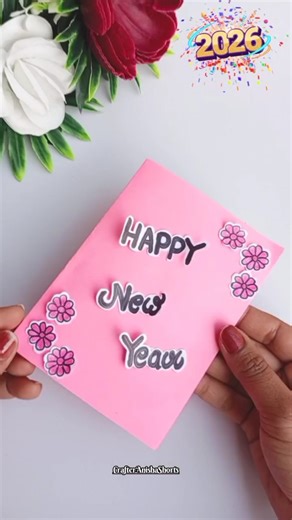 DIY New Year 🎉card /2026 pop up card /Card making#newyear2026 #newyearcard #diy #happynewyear2026