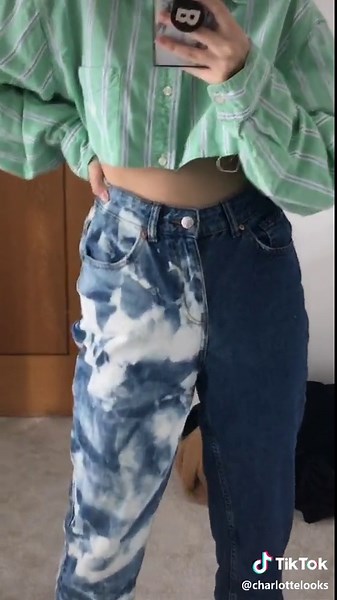 Bleach Dyeing Jeans: A DIY Tutorial for Trendy Fashionistas
