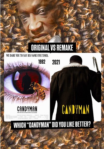 Original VS Remake: Which Candyman Actually Scared You? 👁️🐝 #horror #scary #fyp #candyman #moviereview