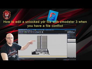 How to edit an unlocked ydr file with zmodeler 3 when you have a file conflict with another mlo
